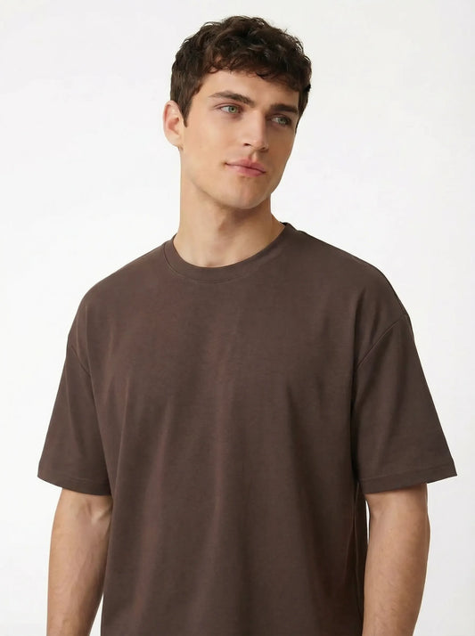 MODAL Oysho - Oversize T-shirt Acı kahve