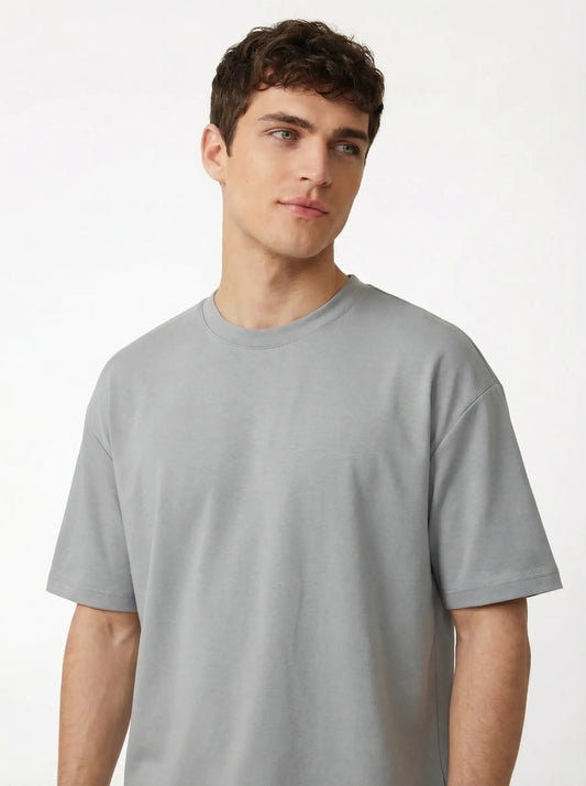MODAL Oysho - Oversize T-shirt Gri