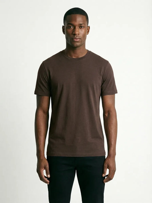 MODAL Oysho - Regular T-shirt - Acı Kahve
