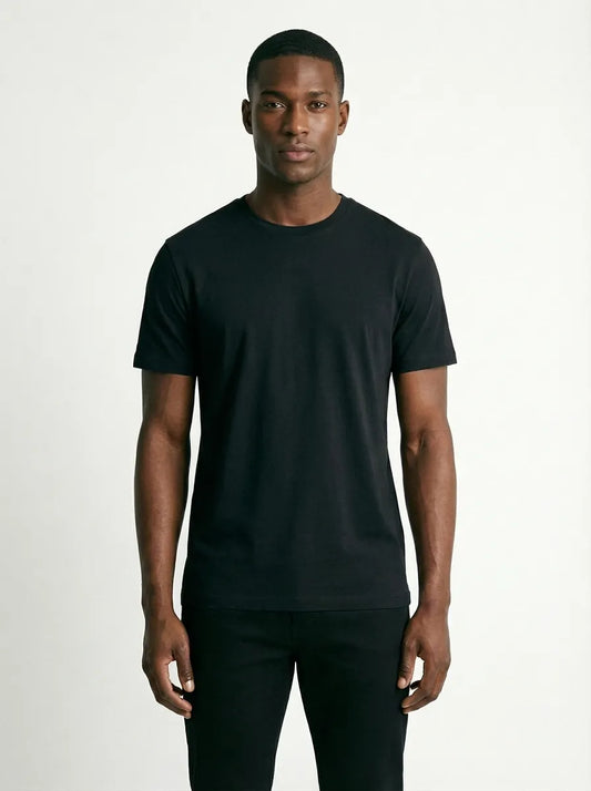 MODAL Oysho - Regular T-shirt - Siyah
